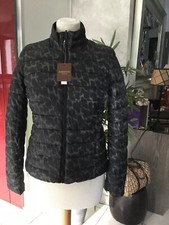 Doudoune reversible TORRENTE taille S leopard Gris/noir 245€ neuve