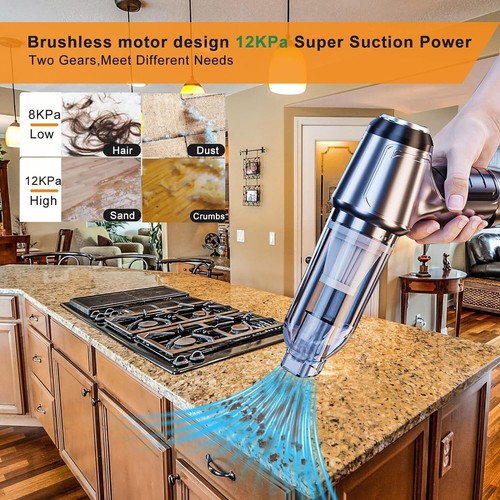 95000PA Handheld Car Cordless Vacuum Cleaner Home Dust Blower Mini Air Duster AU - Picture 18 of 27