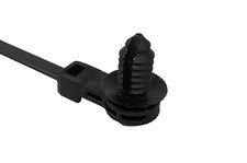 500 HellermannTyton 150-00171 opaski kablowe do montażu jodły 8,5 cala czarne 50 funtów nowe