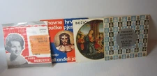 Vintage- Set of 4 Croatian Music 45s in Jackets- (26B)