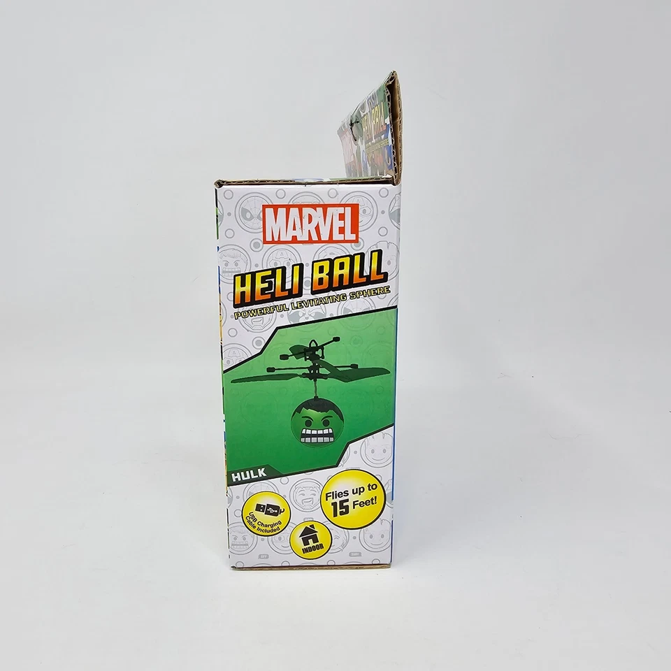 Marvel Heli Ball Hulk Powerful Levitating Sphere Helicopter Flies Up to 15' Feet - Image 2 of 4