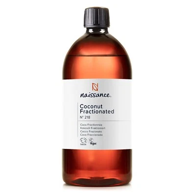 Naissance Coconut Fractionated Oil (No. 218) - 870ml - Massage, Beauty, Hair
