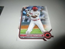Justice Thompson 2022 1st Bowman RC #BP-59