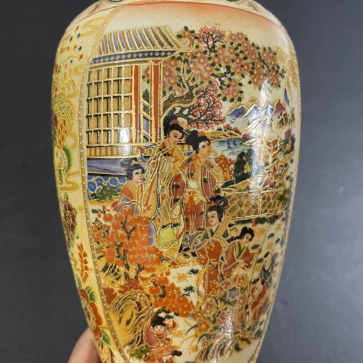 旧12 英寸皇家卫星星座日本花瓶| eBay