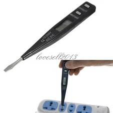 NEW LCD Digital AC/DC Voltage Detector Continuity Tester Pen 12-240V