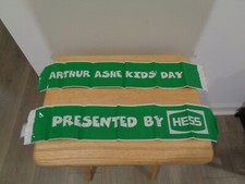 HESS OIL COMPANY SPONSORED TENNIS STAR ARTHUR ASHE KIDS DAY 2006 BLOW UP BANNERS