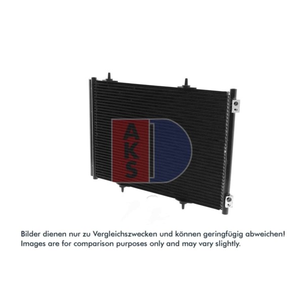 Kondensator Klimaanlage AKS Dasis 062013N FüR CitroëN Peugeot C3 Picasso 208 I-image