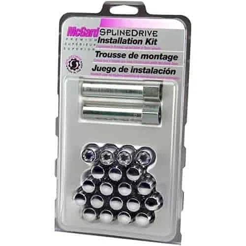 McGard 65554CN Cromo Sintonizador Estilo Spline Drive Tuerca Kit M12 x 1.25 Rosca Tamaño Foto 4 de 4