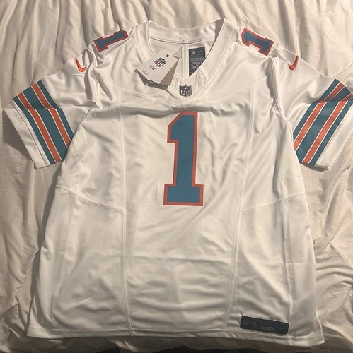 Tua Tagovailoa Miami Dolphins Nike Team Vapor F.U.S.E. Stitched Limited Jersey