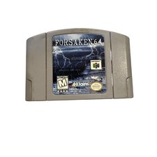 Forsaken 64 Nintendo 64 Video Game M Rated Shooter N64 Authentic