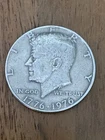 Bicentennial *No Mint Mark* 1776 1976 Kennedy Half Dollar Coin Rare Collector