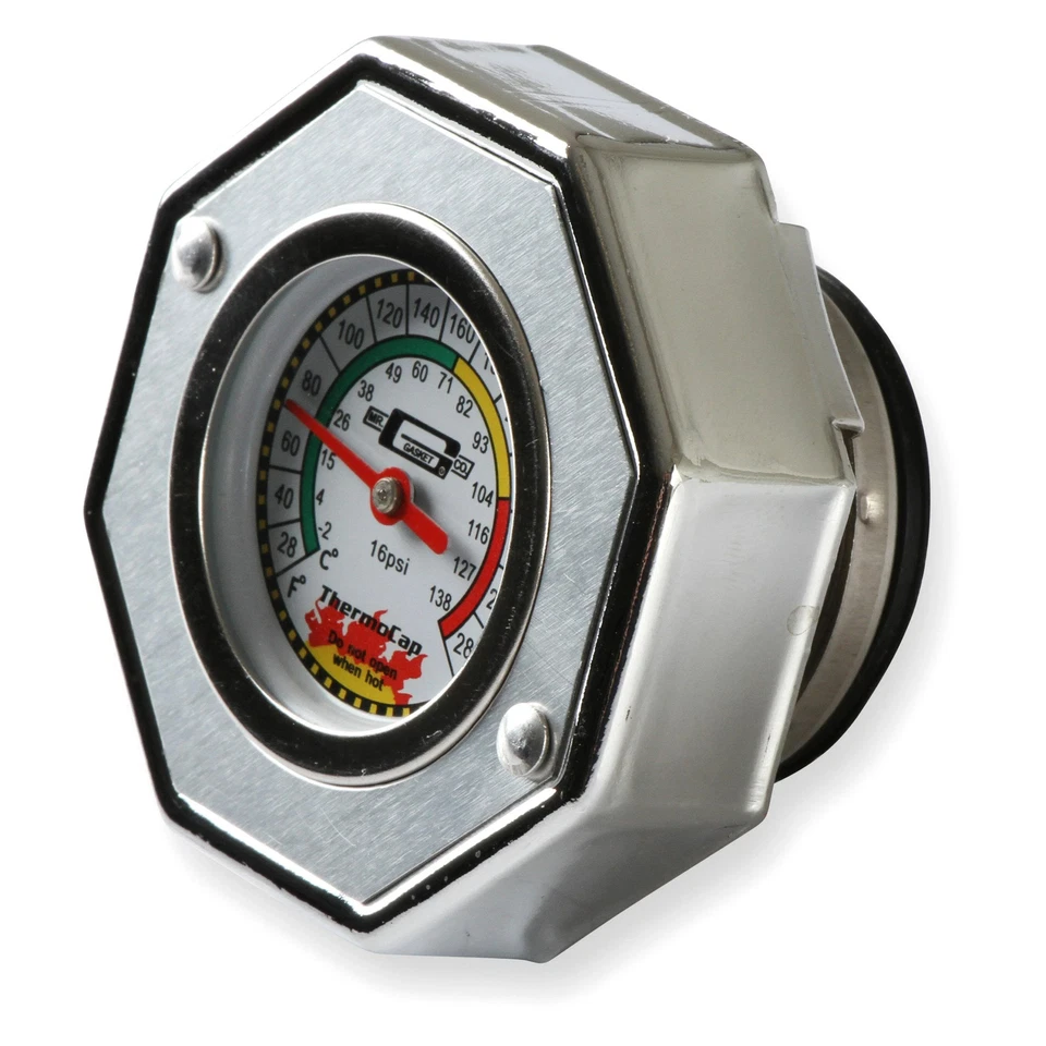 For Chevy Lumina APV 91-92 Thermocap Silver Engine Coolant Radiator Cap Foto 4 de 4