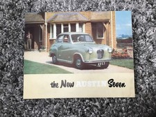 The New Austin A30 Seven Original UK Sales Brochure Pub No 850/A Circa 1954