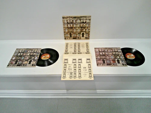 LED ZEPPELIN PHYSICAL GRAFFITI LP WILDLY RARE COMPLETE '75 1ST PRC w/ ALL INNERS