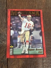 1995 Collector's Choice #JM2 Joe Montana Montana Chronicles 3x5