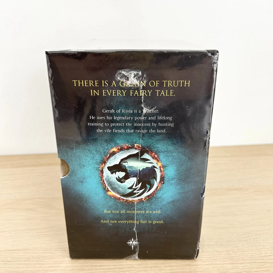 Witcher Complete Series By Andrzej Sapkowski 8 Books Boxset Paperback New Sealed - image 3 of 4