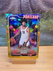 2024 Topps Chrome Sapphire Basketball Gold Shaedon Sharpe #25