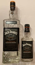 Jack Daniels Sinatra Select bottle set, 1 liter and RARE 375ml (very limited)