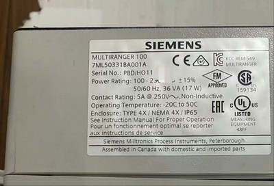 1PC NEW SIEMENS 7ML5033-1BA00-1A Ultrasonic Sensor 1 Year Warranty