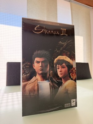 Shenmue 3 III Collector's Edition LIMITED RUN PlayStation 4 PS4 no 4210/5000