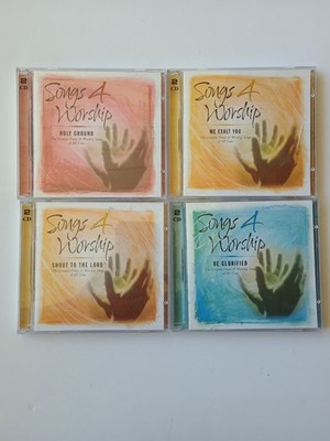 Time Life Songs 4 Life Songs 4 Worship Lot of 4 Religious Devotional Double CDs