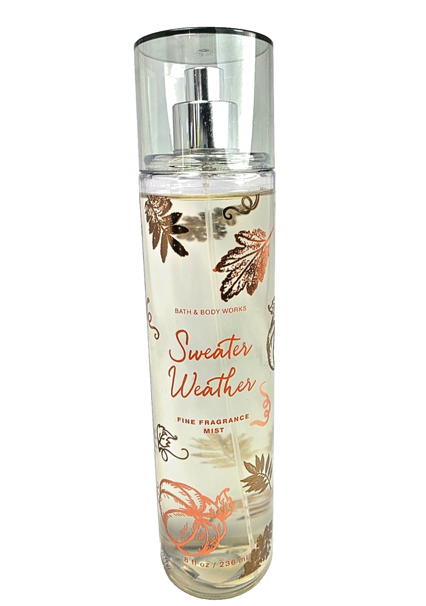 Bath & Body Works SWEATER WEATHER Fine Fragrance Mist Body Spray 8
