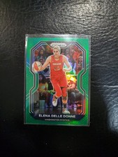 2021 Panini Prizm Basketball WNBA Elena Delle Donne Green #81 Mystics(C)
