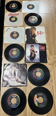 Tina Turner & One Ike & Tina Turner 45's 7'' (Qty 12)