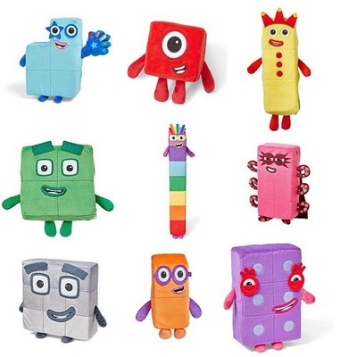 Numberblocks Plush Educational Plushie Stuffed Animal Toy for Kid Gift