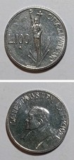 Città del Vaticano 100 lire, 1991   km 231 (piccola)