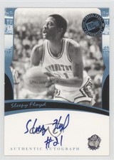 2006-07 Press Pass Legends Auto Sleepy Floyd Auto 2d0