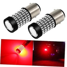 1157 LED Brake Light Bulbs, 2800 Lumens Super Bright 3014 103SMD 2057 2357 Red