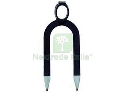 1PZ ZAPPONE BIDENTE OCCHIO OVALE "ORSATTI" GR.900 CM.12X30H. OCCHIO  ...