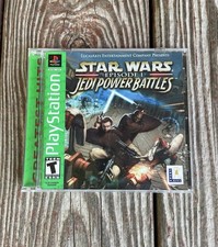 Star Wars: Episode I: Jedi Power Battles Video Game PS1 Sony PlayStation 1 Works