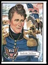 ANDREW JACKSON 1972 TOPPS U.S. PRESIDENTS #7
