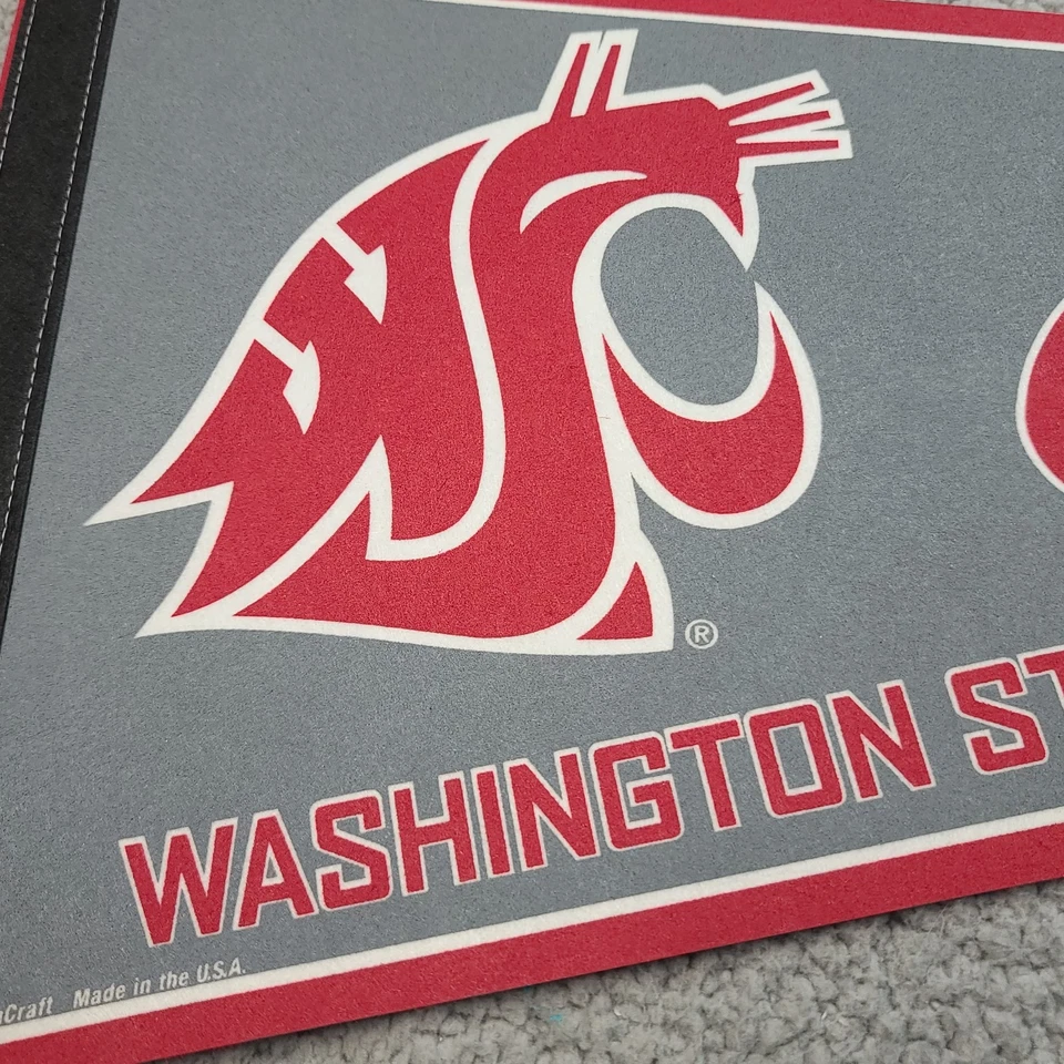 Washington State Cougars Pennant Felt Gray Red NCAA Wincraft Licensed - Image 2 of 4