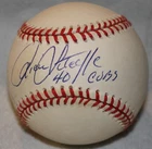 Rick Sutcliffe Signed Rawlings Baseball Chicago Cubs  40 Cubs Inscription No COA