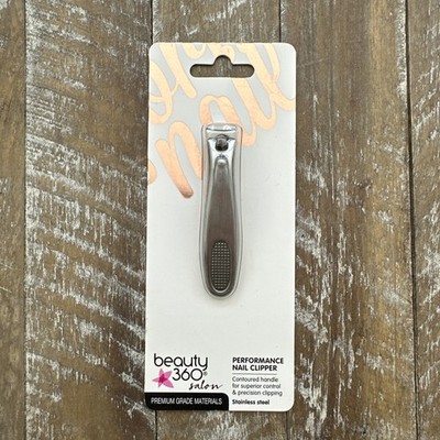 CVS BEAUTY 360 PERFORMANCE NAIL CLIPPER CONTOURED HANDLE- BRAND NEW