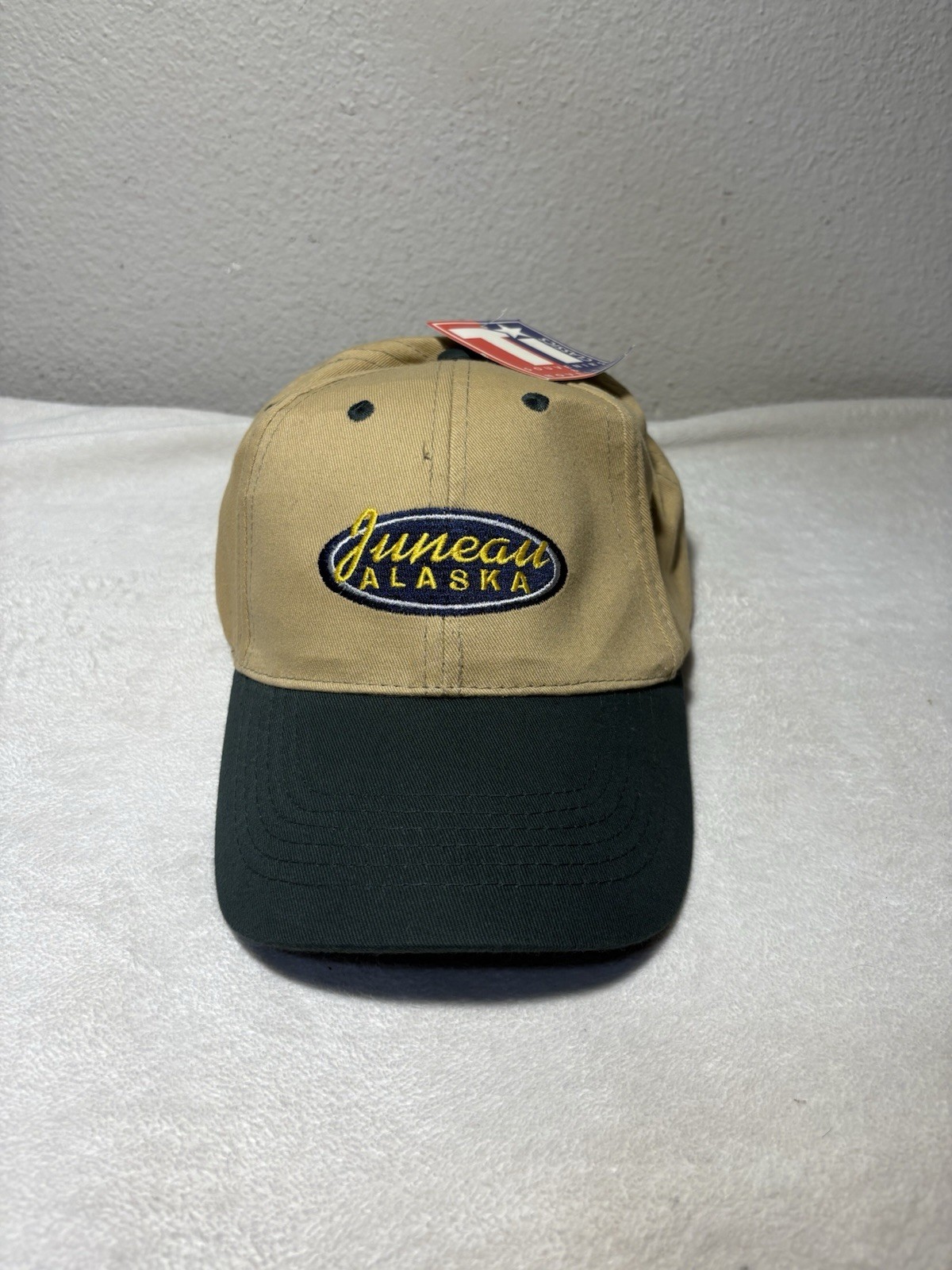 Vintage Juneau Alaska Hat Adjustable Cap Strap back