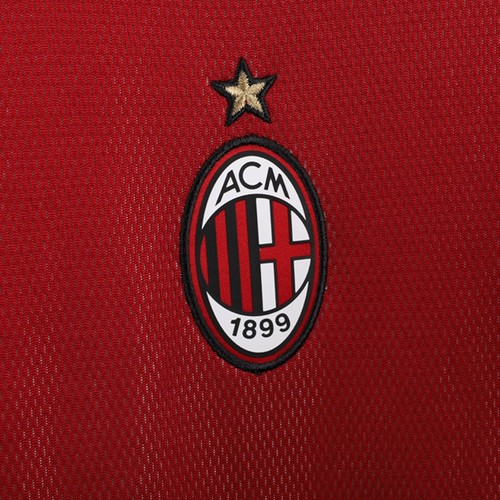 PUMA Ac Milan Stadium W Sponsor Crew Neck Short Sleeve Soccer Jersey Youth Boys - Picture 3 of 3