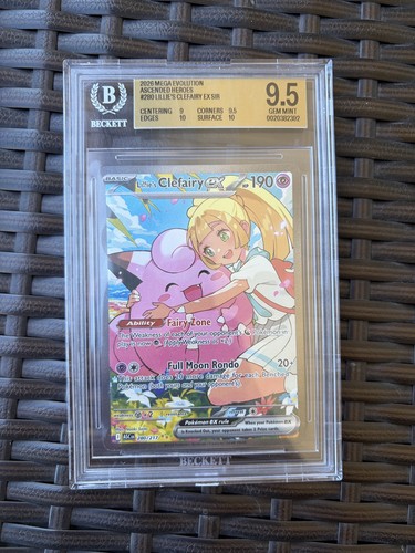 Lillie's Clefairy ex graded BGS 9.5 for sale on eBay