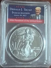 2018-W American Silver Eagle $1 PCGS MS70 1ST Strike Donald Trump Inauguration