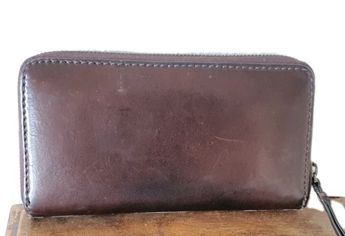 JOOP OrgEchtleder Geldbörse Portemonnaie Geldbeutel braun Reißverschluß 19x10 cm - Bild 4 von 17