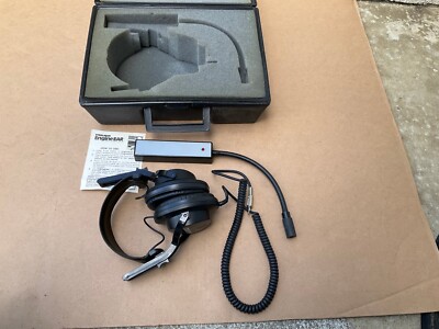 Professional Grade Steelman Engine Ear Stethoscope with Case  WORKS!