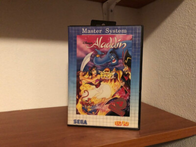 DISNEY'S ALADDIN Sega Master System Tec Toy Brasil FREE REGION Englisch NEU