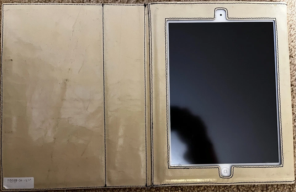 Friday Funda Tablet Ipad, Cierre Magnético, Blanco Azul Tablet Talla 7.25"x9.5" Foto 2 de 4