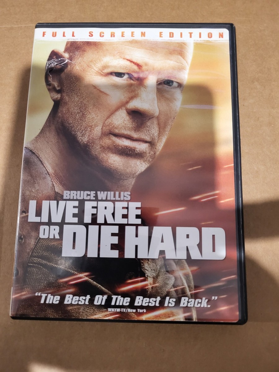 Die Hard 4: Live Free or Die Hard DVD 2007 Full Screen Pre Owned