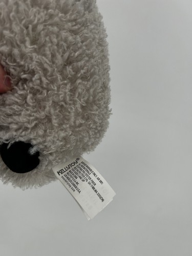 "Kellytoy Agnello Pecora Nero Grigio Soffice Morbido Paffuto Peluche Imbottito Animale Giocattolo 5"" - Foto 4 di 4