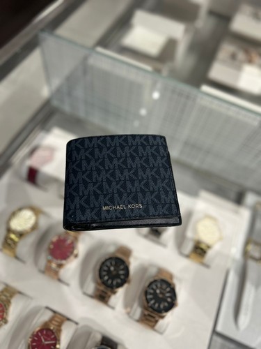 Michael Kors Cooper Men Billfold with Passcase ID Credit Card Holder Wallet MK - Picture 3 of 47