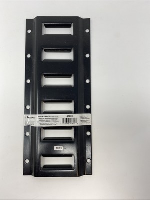 Keeper  1 ft. L Black  E-Track  2000 lb. 1 pk